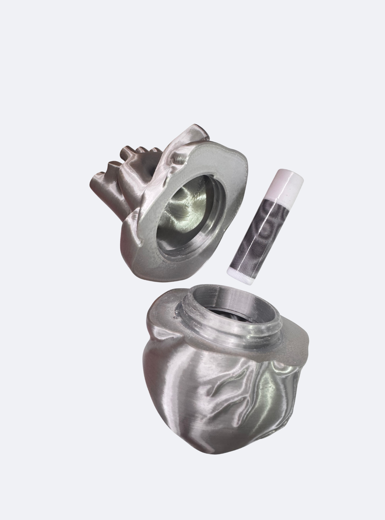 Visceral Maxi Charm //Plateado