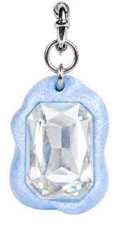 Charm baby blue diamond