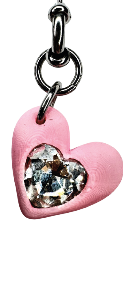 Charm Corazón Rosa