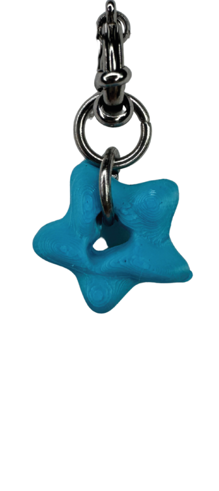 Charm estrella azul