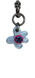 Charm Flor azul