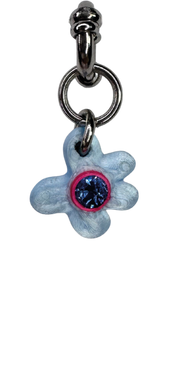 Blue Flower Charm