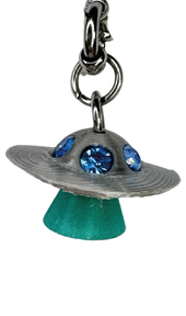 Flying saucer charm