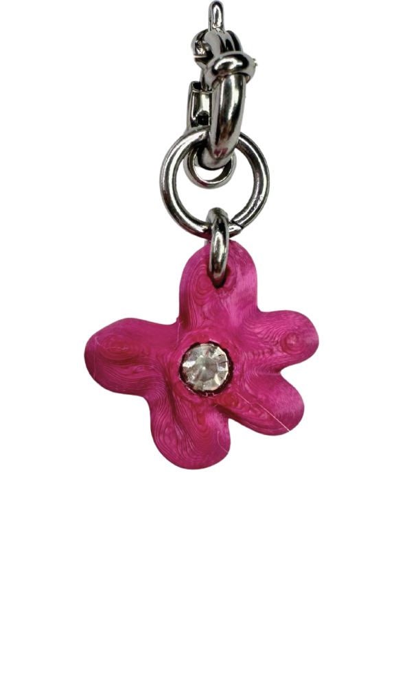 Charm Flor Rosa