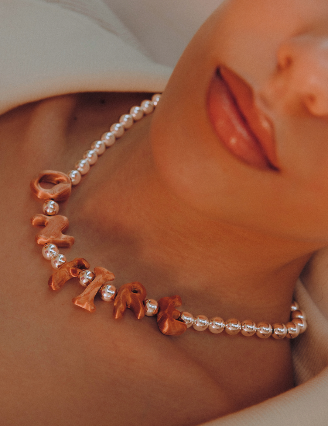 On Fire Necklace // Silver
