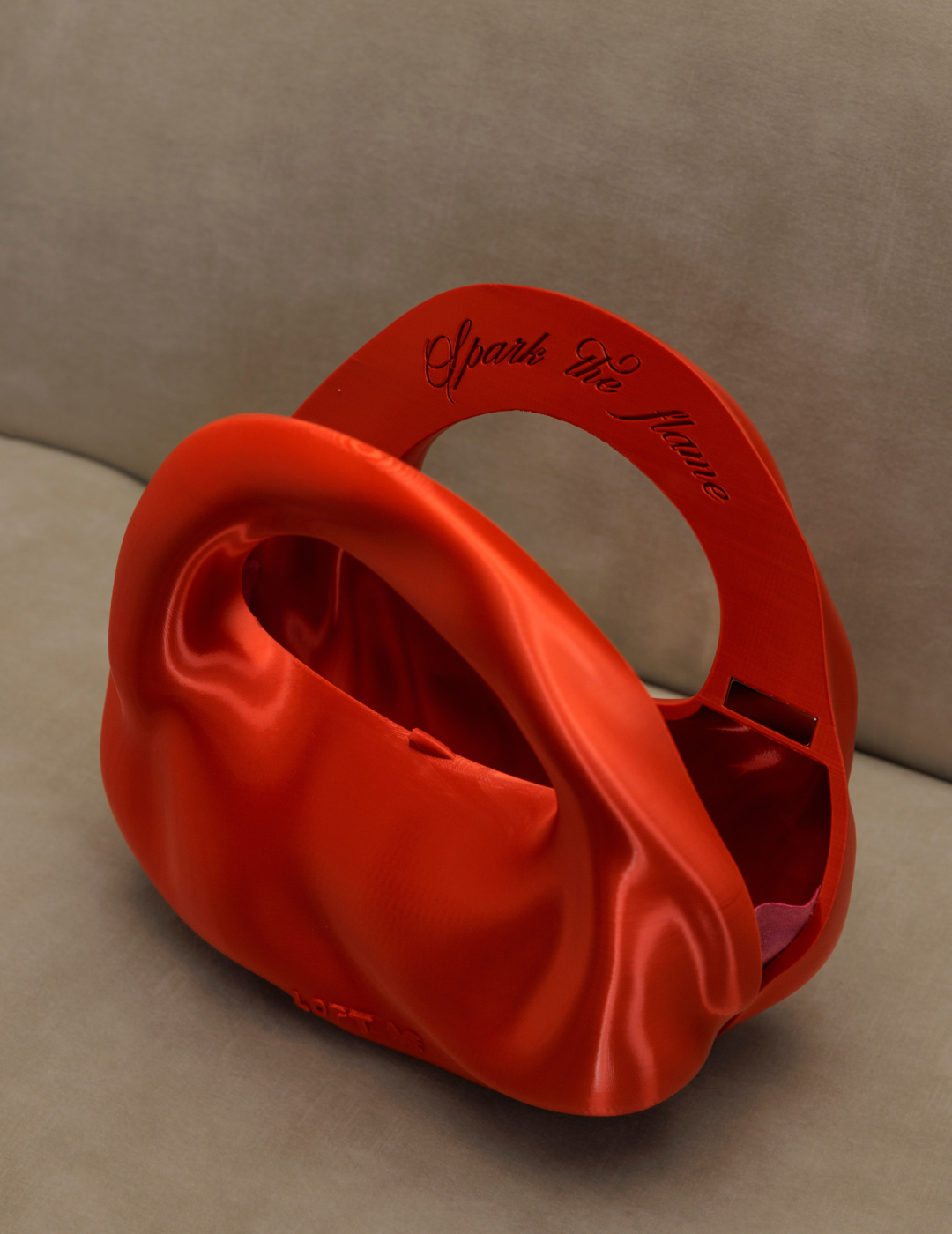Flame bag // Rojo