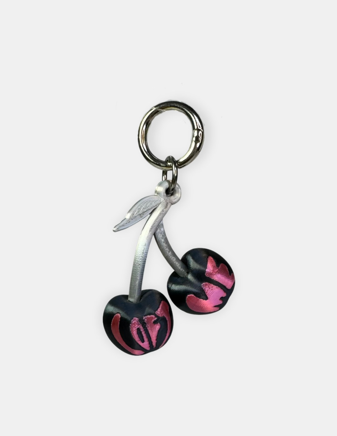 Chunky Dark Cherry // Key ring