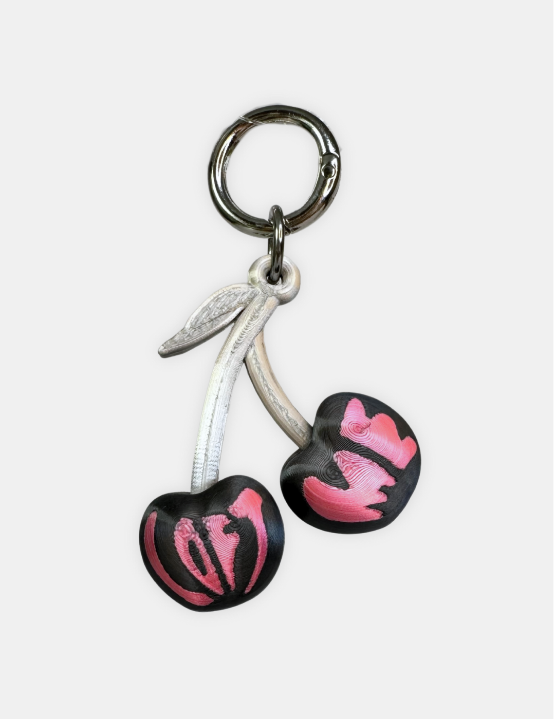 Chunky Dark Cherry // Key ring